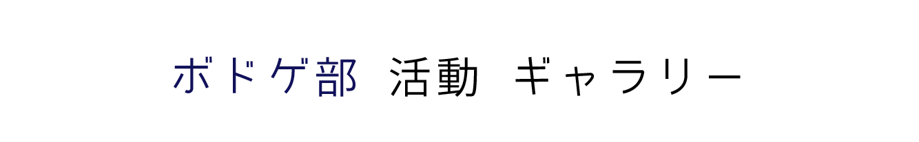 ボドゲ部活動ギャラリー