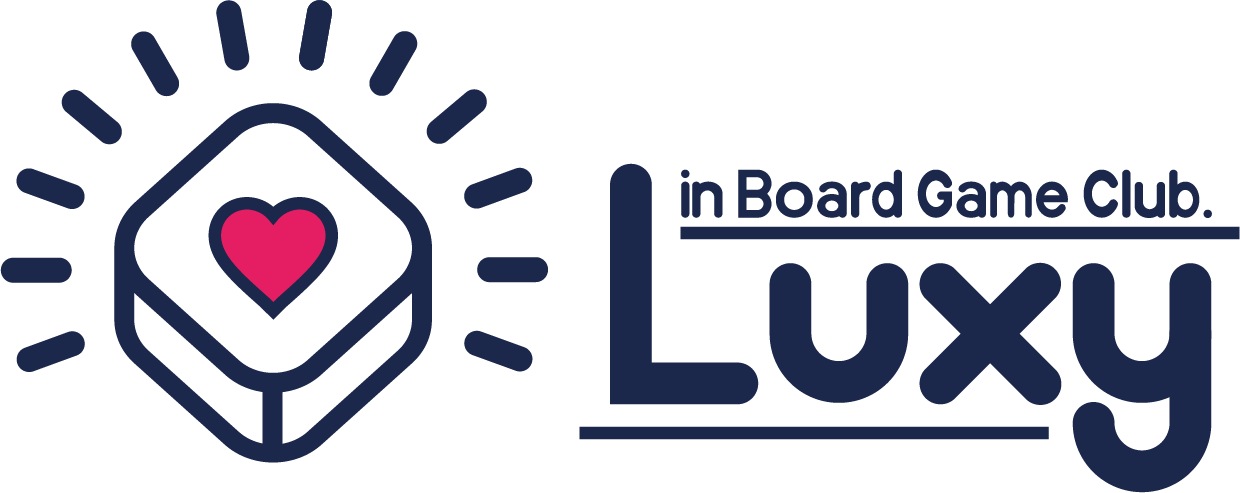 Luxyボードゲーム部のロゴ